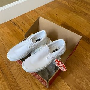 Brand New White Vans